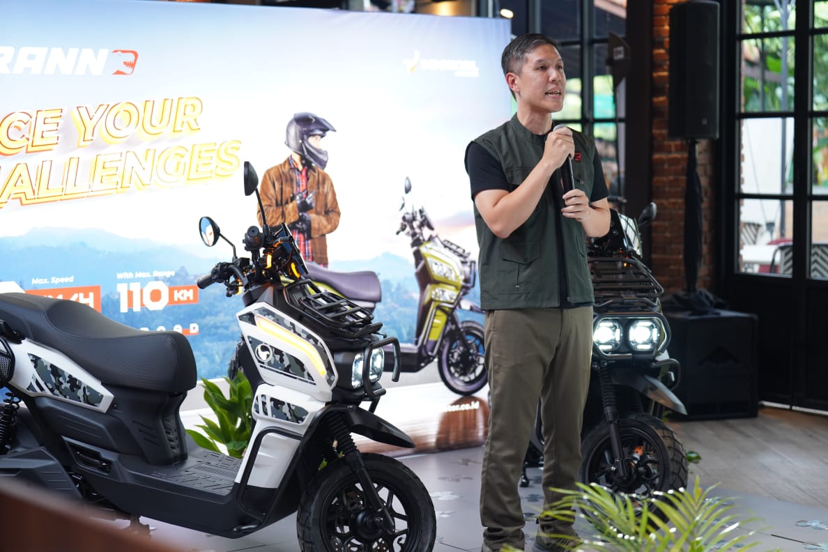 Indomobil eMotor Tyranno Meluncur di Bandung, Harga Rp26 Jutaan!